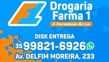 Drogaria Farma 1 a Farmácia do Lú - N° 233 - Ouro Fino
