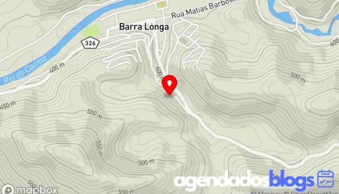mapa de Antônio Valle Drogaria em Barra Longa