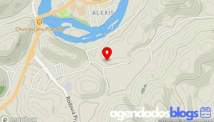 mapa de Arraialzinho  em Santo Antônio de Pádua