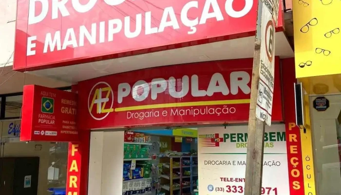 Az Popular Drogaria E Manipulacao Tudo - Manhuaçu