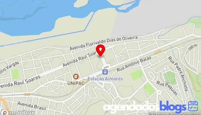 mapa de Azofarma Ltda - Drogaria em Aimorés