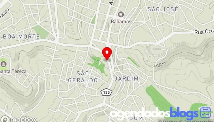 mapa de Bem Estar Manipulação e Homeopatia Farmácia de homeopatia em Barbacena