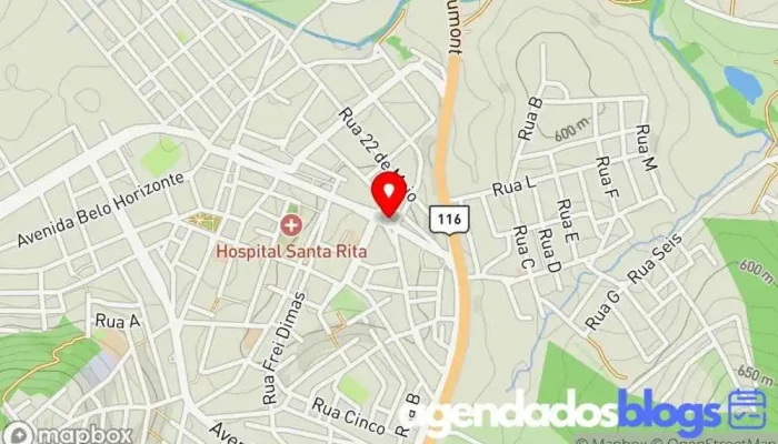 mapa de Biofarma Drogaria em Medina