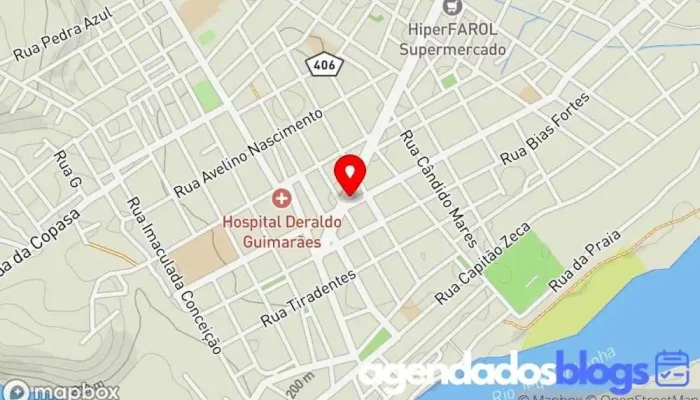mapa de Biopharma Drogaria em Almenara