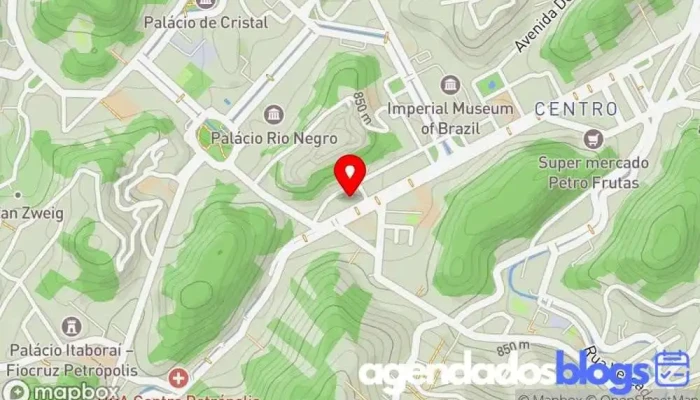 mapa de Brasil Manipulação Farmácia em Petrópolis