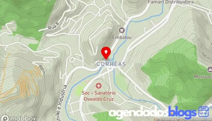 mapa de Cityfarma 183 Farmácia, Drogaria em Petrópolis