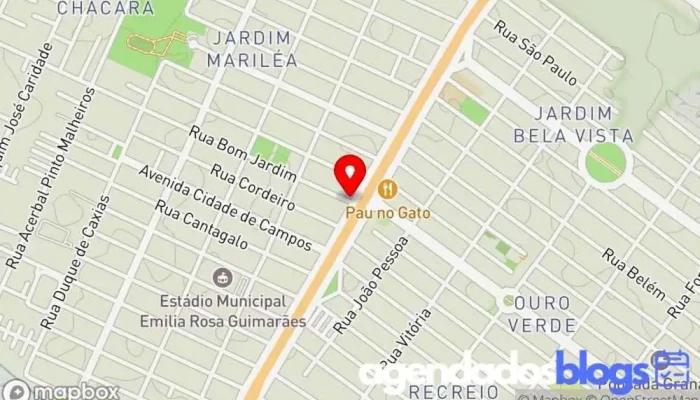 mapa de Cityfarma Farmácia em Rio das Ostras