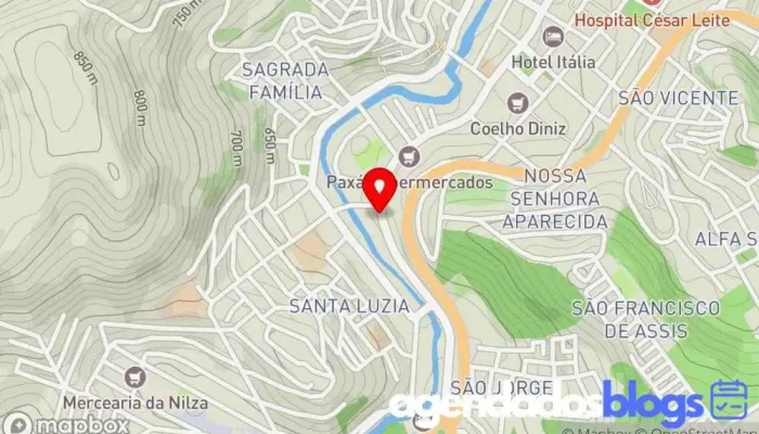 mapa de Deusodete Miguel Pereira Drogaria em Manhuaçu