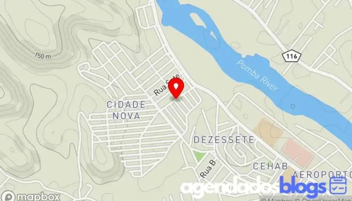 mapa de Dias Pharma Drogaria em Santo Antônio de Pádua
