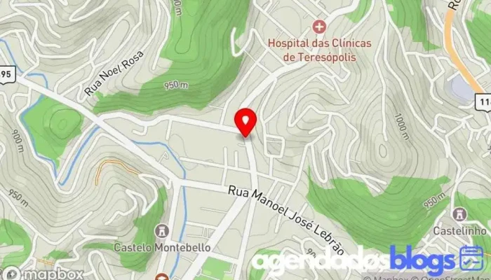mapa de Droga Center Vale do Paraiso Farmácia, Perfumaria em Teresópolis