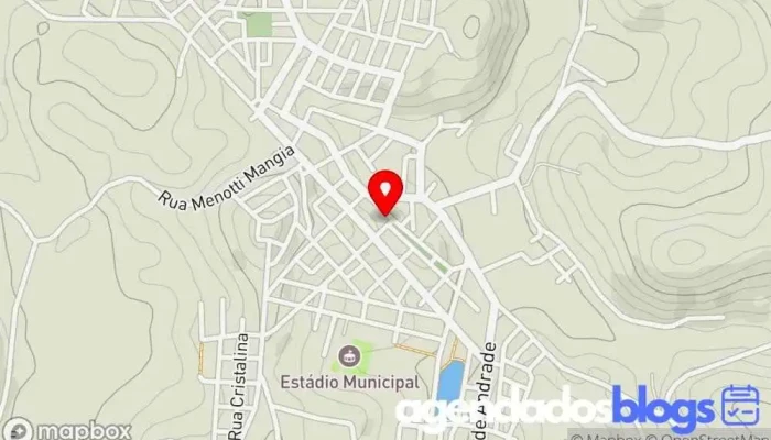 mapa de Droga Centro Drogaria, Farmácia em Bom Repouso