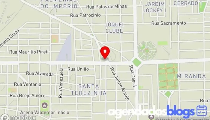 mapa de Droga Dias Drogaria em Araguari