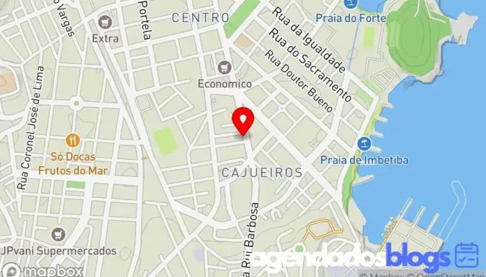 mapa de Droga Jato Drogaria, Farmácia em Macaé
