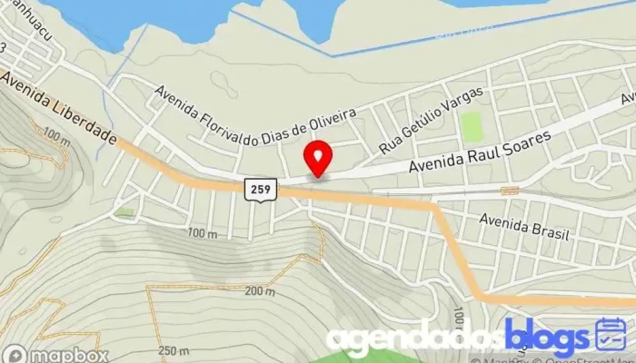 mapa de Droga Life Ltda Me Drogaria, Farmácia em Aimorés