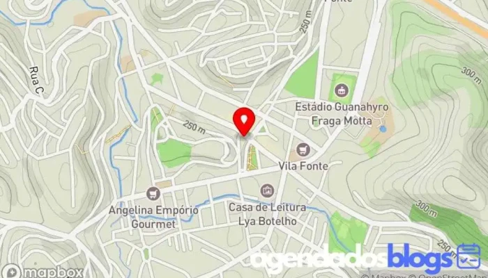 mapa de Droga Mais Brasil - Lamarca Drogaria, Farmácia em Leopoldina