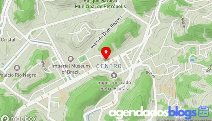 mapa de Droga Raia Farmácia em Petrópolis