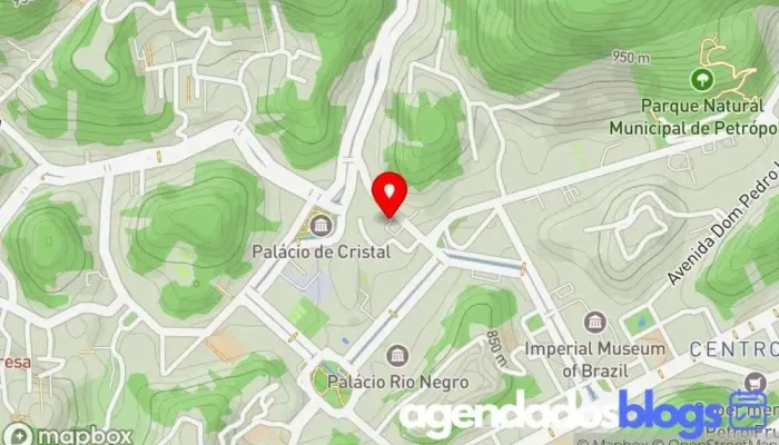 mapa de Droga Raia Farmácia em Petrópolis