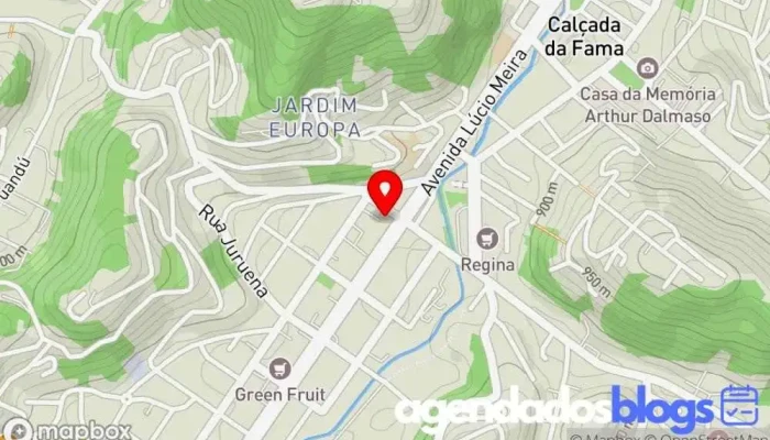 mapa de Droga Raia Farmácia em Teresópolis