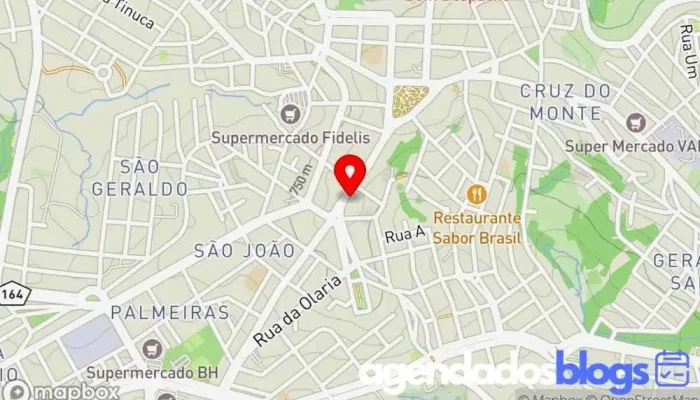 mapa de Droga Vista Drogaria em Bom Despacho