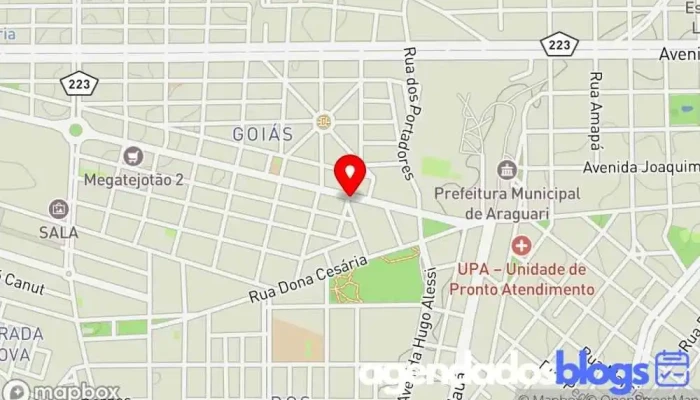 mapa de Drogafone - Farmácia e Drogaria Farmácia em Araguari
