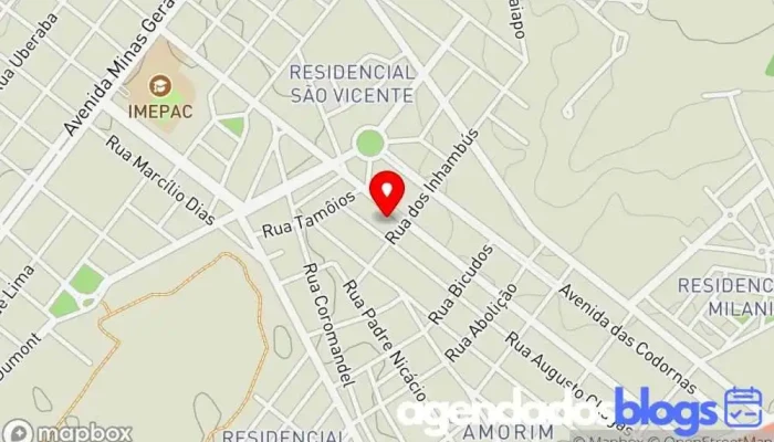 mapa de Drogalider Empresa farmacêutica, Drogaria em Araguari