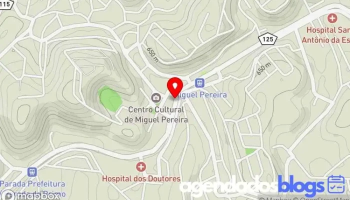 mapa de Drogamais Farmácia em Miguel Pereira