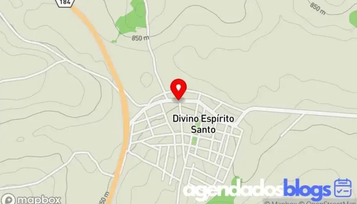 mapa de Drogão EconoMinas Farmácia em Alterosa