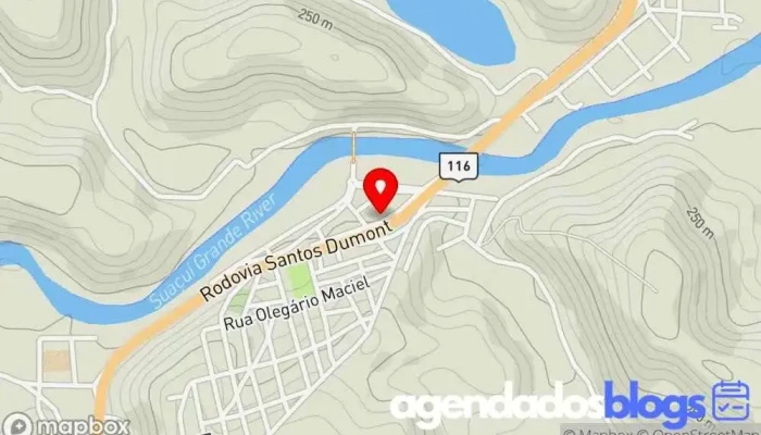 mapa de Drogaria 3 irmãos Drogaria em Mathias Lobato