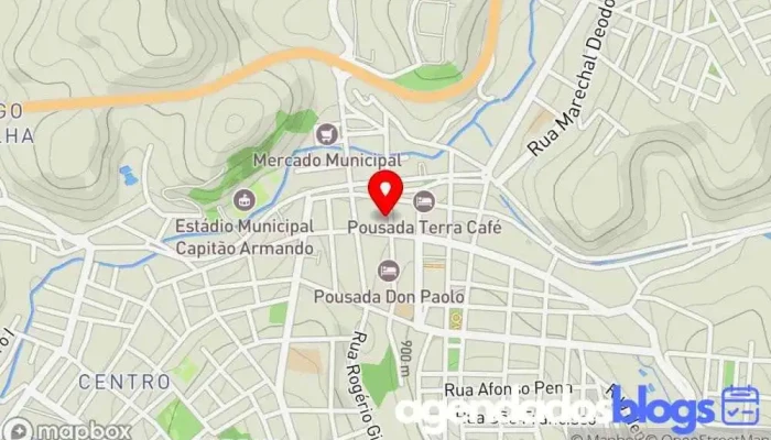 mapa de Drogaria Americana Drogaria em - Centro