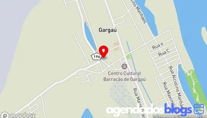 mapa de Drogaria Andrade Farmácia em São Francisco de Itabapoana