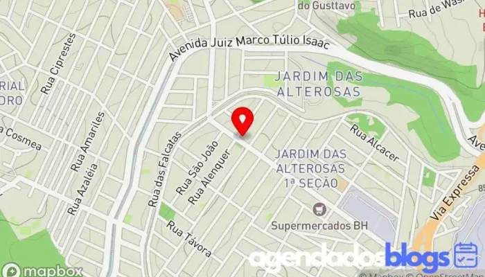 mapa de Drogaria Araujo - Campos Ourique Farmácia em Betim