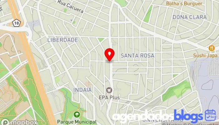 mapa de Drogaria Araujo - Izabel Bueno Farmácia em Belo Horizonte