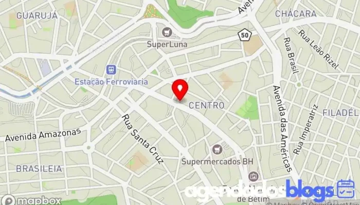 mapa de Drogaria Araujo - Nossa Sra. Do Carmo Farmácia, Drogaria em Betim