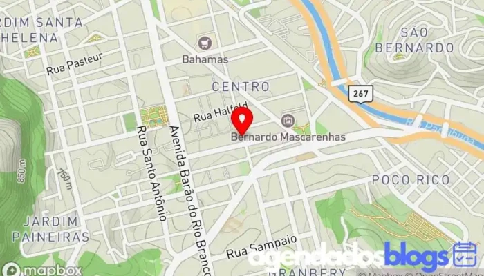 mapa de Drogaria Araujo Farmácia, Drogaria em Juiz de Fora