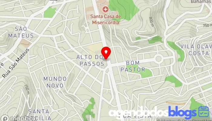 mapa de Drogaria Araujo Farmácia, Drogaria em Juiz de Fora