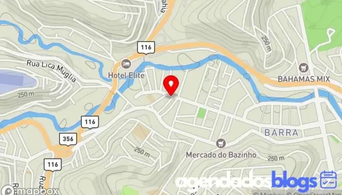 mapa de Drogaria Avenida Drogaria em - Barra