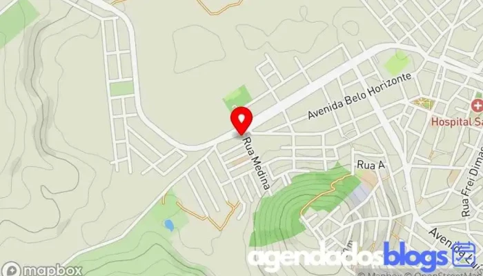 mapa de Drogaria Bem Estar Drogaria em Medina