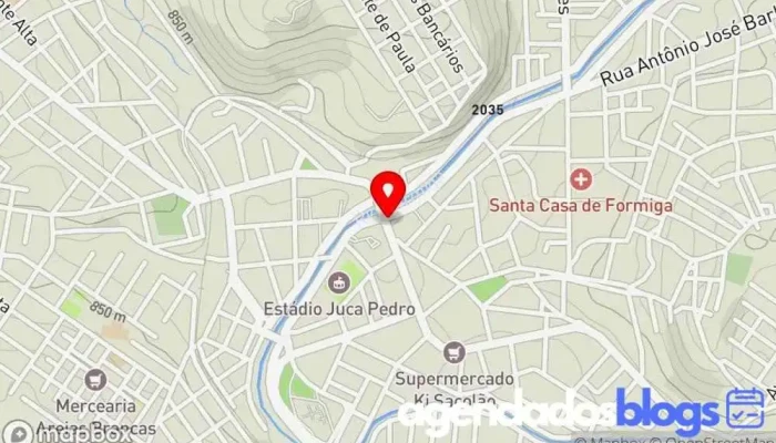 mapa de Drogaria BemBrasil Drogaria em Formiga