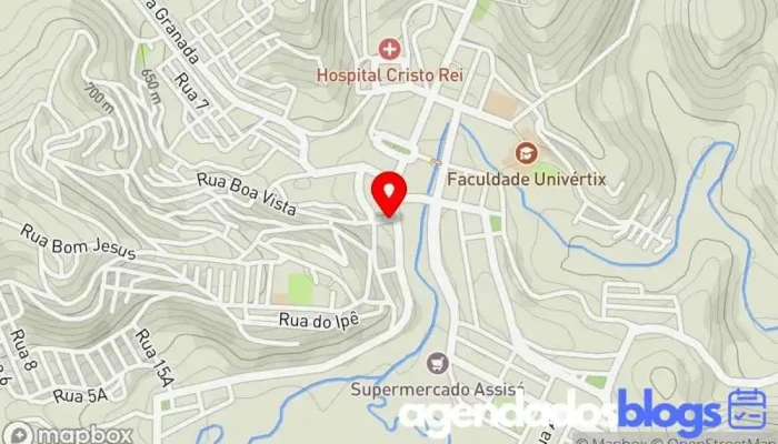 mapa de Drogaria Boa Vista Atende Farma Drogaria, Farmácia em Matipó