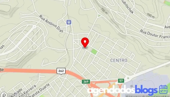 mapa de Drogaria Braga Oliveira Drogaria, Farmácia em Juatuba