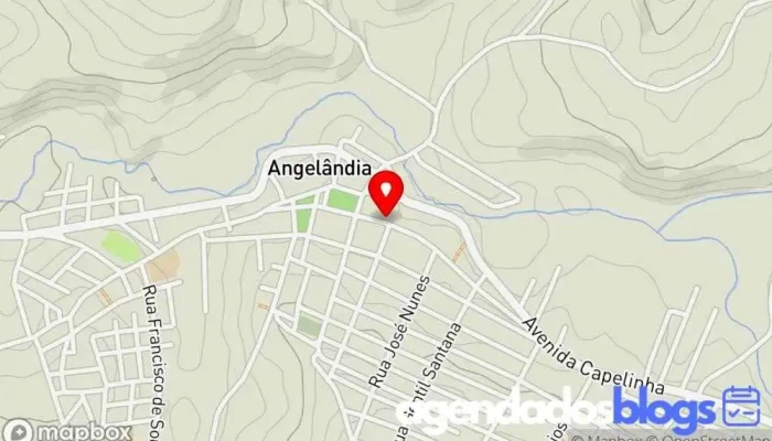 mapa de Drogaria Carvalho & Paranhos Drogaria em Angelândia