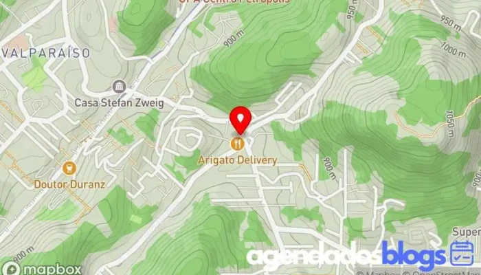 mapa de Drogaria Castelanêa Ltda ME Farmácia, Drogaria em Petrópolis