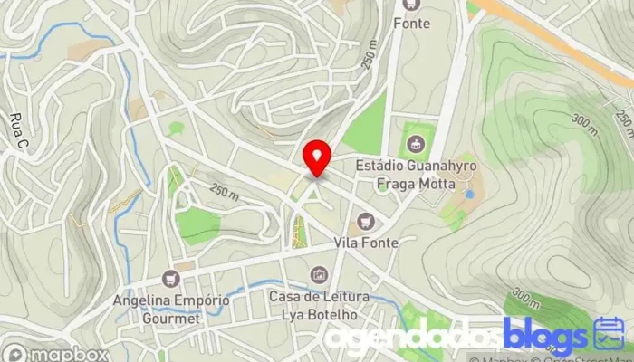 mapa de Drogaria Central Leopoldina Drogaria, Farmácia em Leopoldina