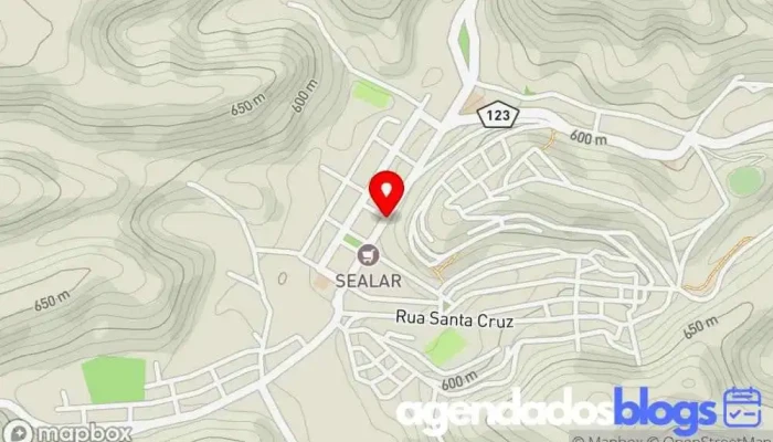 mapa de Drogaria Central Farmácia em Alvinópolis