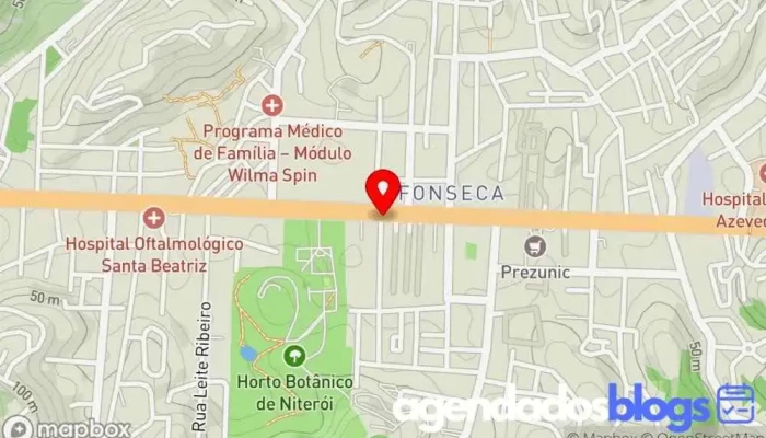 mapa de Drogaria Cristal - Fonseca Drogaria, Farmácia em Niterói