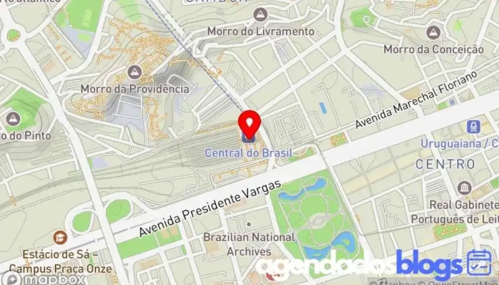 mapa de Drogaria D. Pedro II Drogaria, Farmácia em Rio de Janeiro