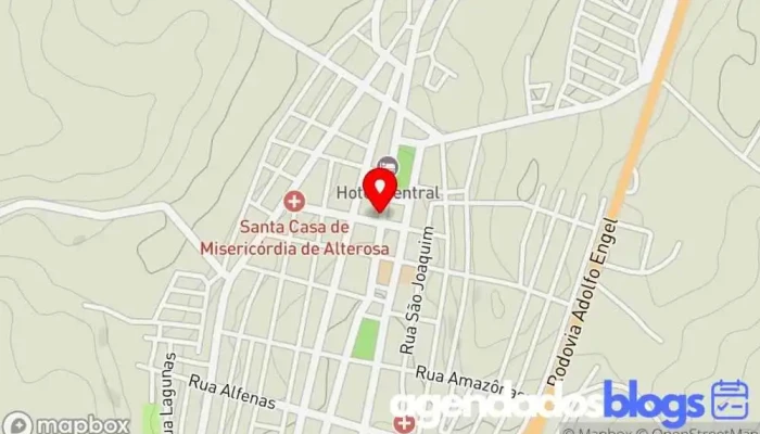 mapa de Drogaria D'Avila E Lopes Drogaria em Alterosa