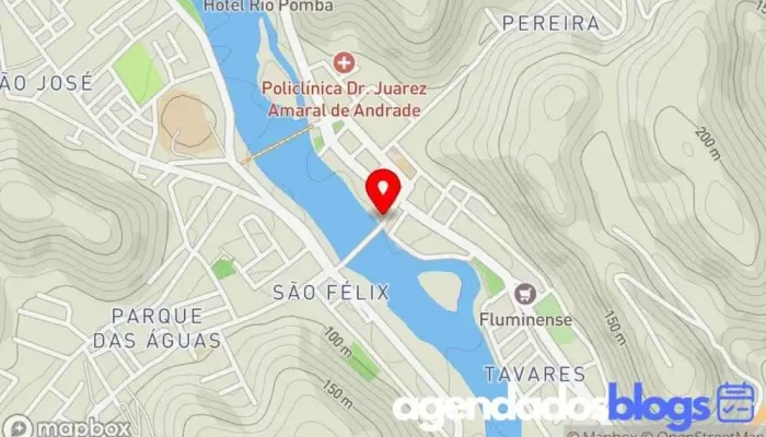mapa de Drogaria Descontão de Pádua - RJ Empresa farmacêutica em Santo Antônio de Pádua