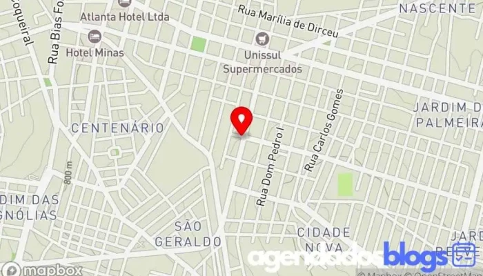 mapa de Drogaria Diniz Popular - Grupo Multifarma. Drogaria em Boa Esperança