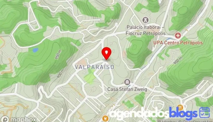 mapa de Drogaria do Povo Farmácia, Drogaria em Petrópolis
